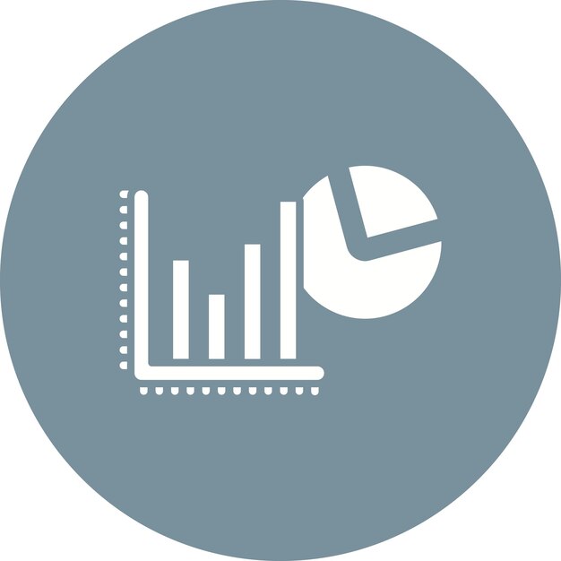 Imagen vectorial del icono del gráfico de la tarta Se puede utilizar para la retroalimentación del cliente