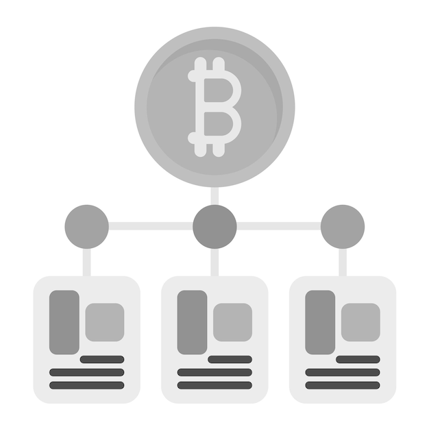 La imagen vectorial del icono de la granja de minería se puede utilizar para la criptomoneda