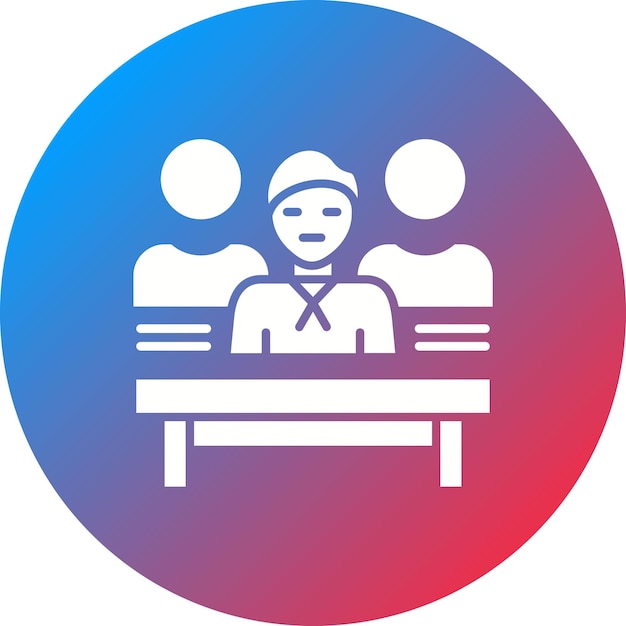 Imagen vectorial de icono de grupo Se puede utilizar para comunicaciones