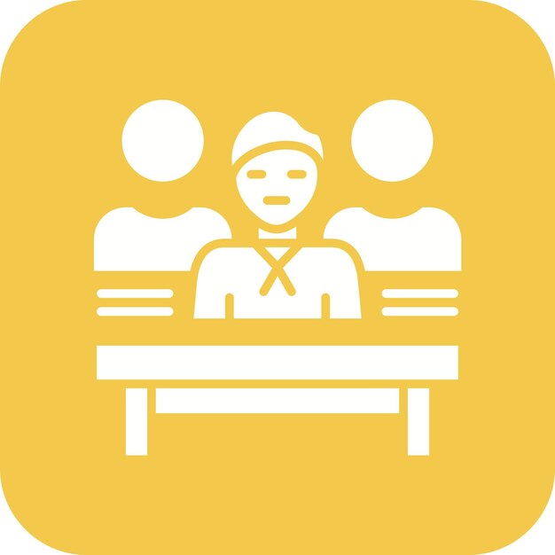 Imagen vectorial de icono de grupo Se puede utilizar para comunicaciones