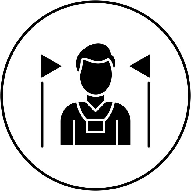 Imagen vectorial del icono de la guía turística Se puede utilizar para la gestión de hoteles