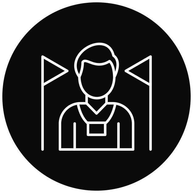 Imagen vectorial del icono de la guía turística Se puede utilizar para la gestión de hoteles