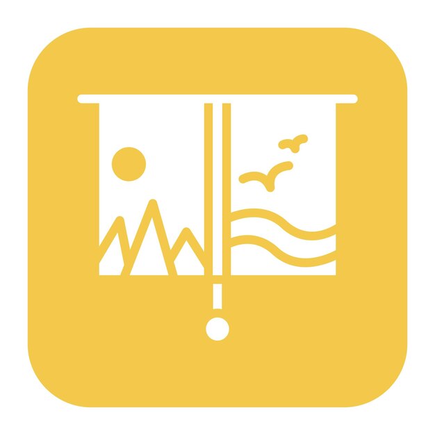 La imagen vectorial del icono del guión gráfico se puede utilizar para la realización de películas
