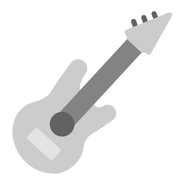 La imagen vectorial del icono de la guitarra se puede usar para Festa Junina