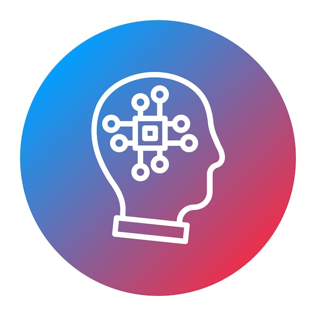 Imagen vectorial del icono de habilidades digitales Se puede utilizar para el currículum vitae