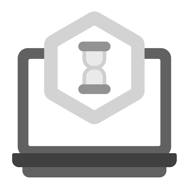 Imagen vectorial de icono de hackathon Se puede usar para UX e UI