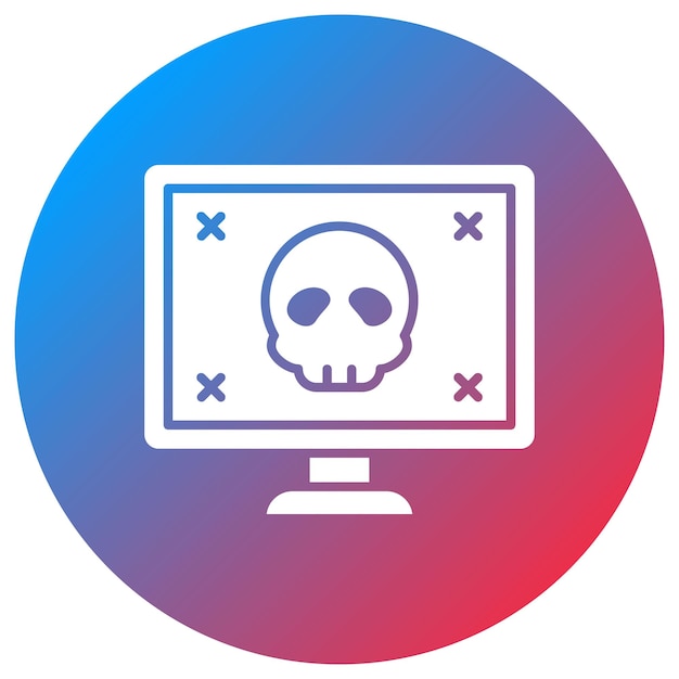 Imagen vectorial de icono de hacker Se puede usar para Ciencias de la Computación