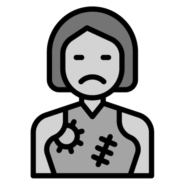 Imagen vectorial de icono de hambre Se puede usar para sin techo