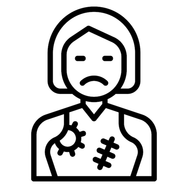 Imagen vectorial de icono de hambre Se puede usar para sin techo