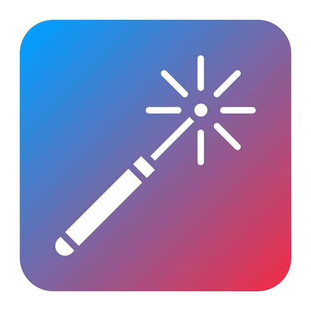 Imagen vectorial del icono del haz láser Se puede utilizar para la fabricación aditiva