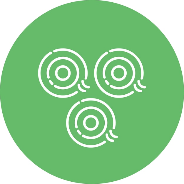 La imagen vectorial del icono del heno se puede utilizar para la agricultura