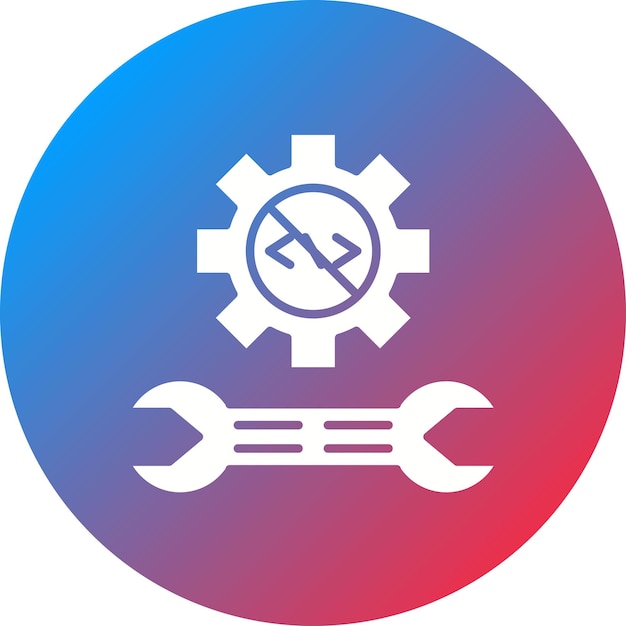 Imagen vectorial de icono de herramienta sin código Puede utilizarse para sin código