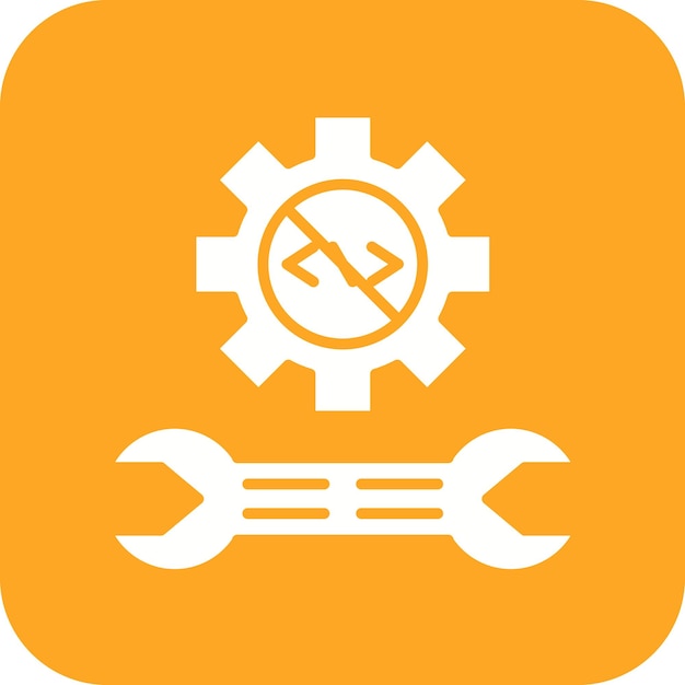 Imagen vectorial de icono de herramienta sin código Puede utilizarse para sin código