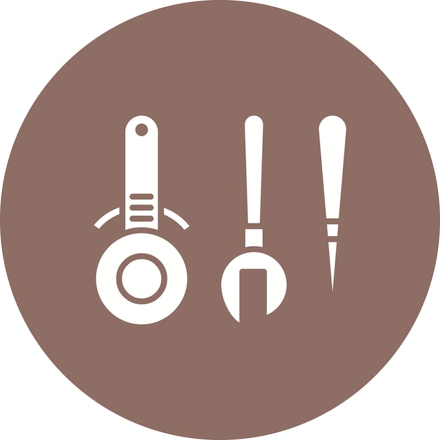 Imagen vectorial del icono de la herramienta de costura Se puede utilizar para la costura