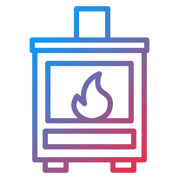 Imagen vectorial del icono de la herramienta de quema de madera Se puede utilizar para la artesanía
