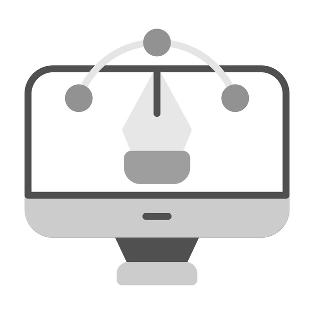 Imagen vectorial de icono de herramientas de diseño Se puede utilizar para el diseño