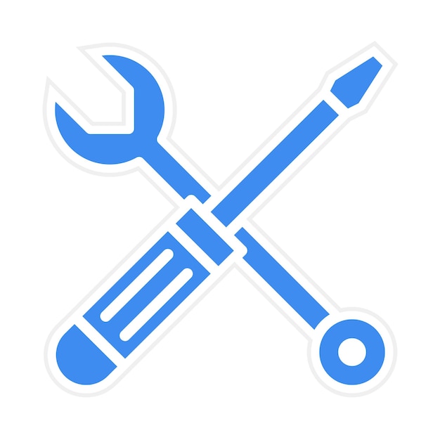 Imagen vectorial del icono de las herramientas Se puede utilizar para la arqueología
