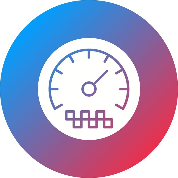 Imagen vectorial del icono de las herramientas Se puede utilizar para el servicio de taxis