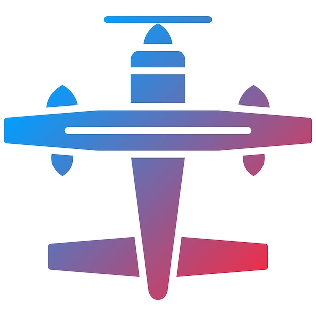 Imagen vectorial del icono del hidroavión Se puede utilizar para Coastline