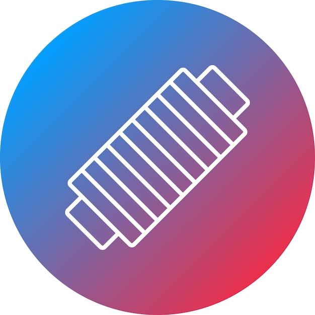 La imagen vectorial del icono del hilo se puede utilizar para coser