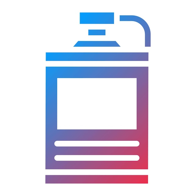 La imagen vectorial del icono de Hip Flask se puede utilizar para Bar