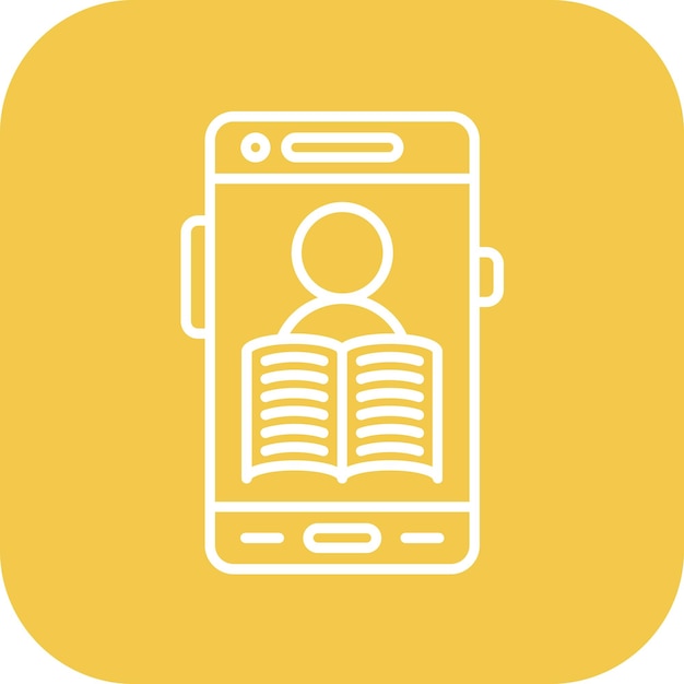 Imagen vectorial del icono de las historias del usuario Se puede utilizar para el desarrollo de aplicaciones móviles