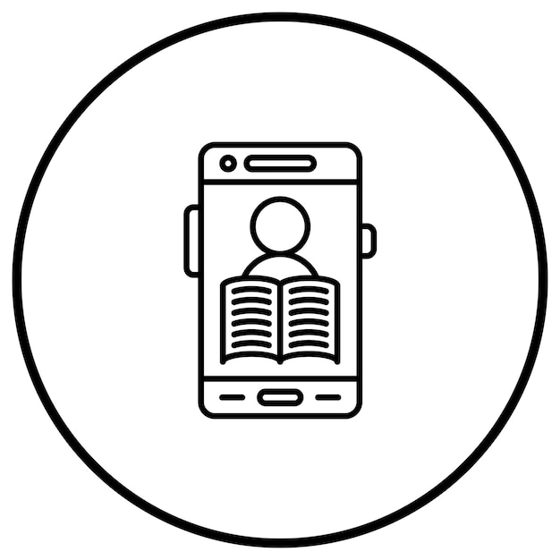 Imagen vectorial del icono de las historias del usuario Se puede utilizar para el desarrollo de aplicaciones móviles