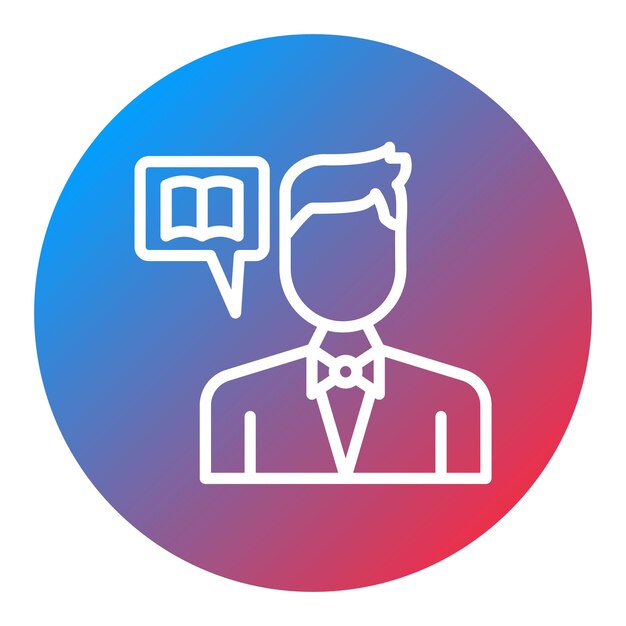 Imagen vectorial del icono de las historias del usuario Se puede utilizar para la evaluación del proyecto