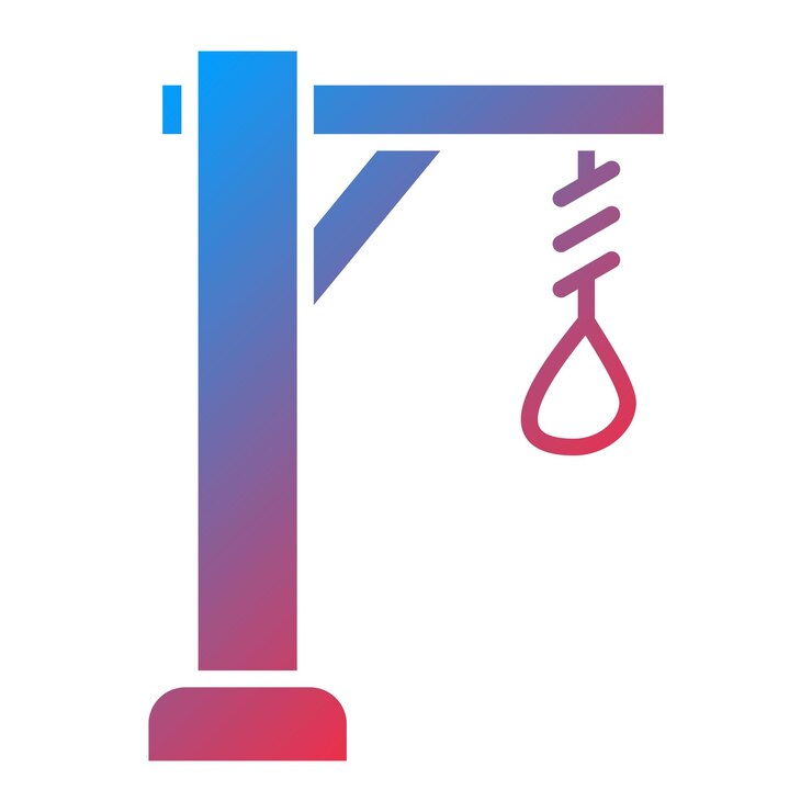 Vector imagen vectorial del icono de la horca se puede usar para pirate