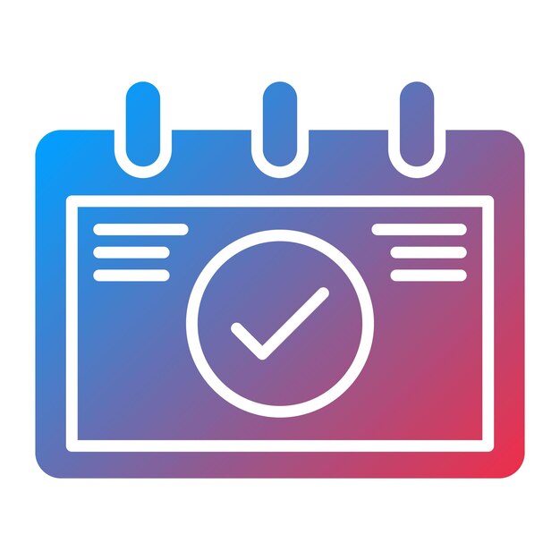 La imagen vectorial del icono de hoy se puede usar para la hora y la fecha