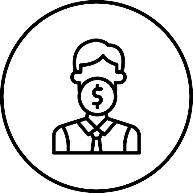 Imagen vectorial del icono de Hush Money Se puede usar para Corrupción
