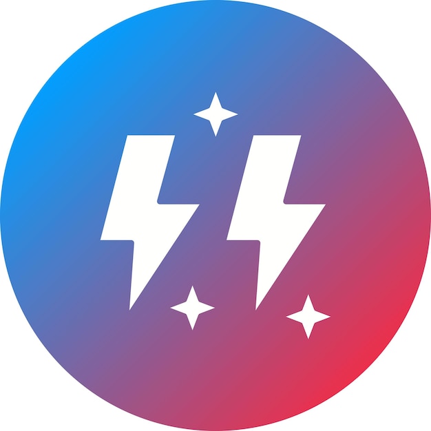 Imagen vectorial del icono de iluminación Puede utilizarse para la energía renovable
