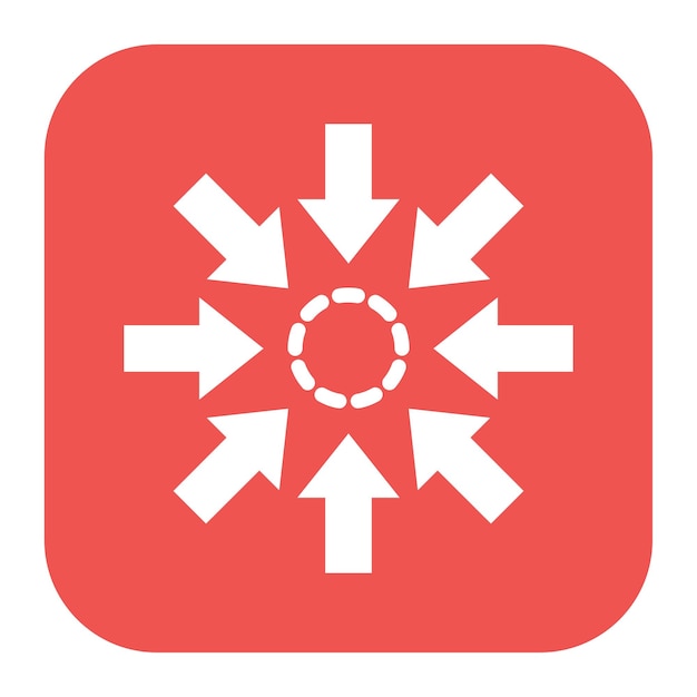Imagen vectorial del icono de impacto Puede utilizarse para el Plan de Acción