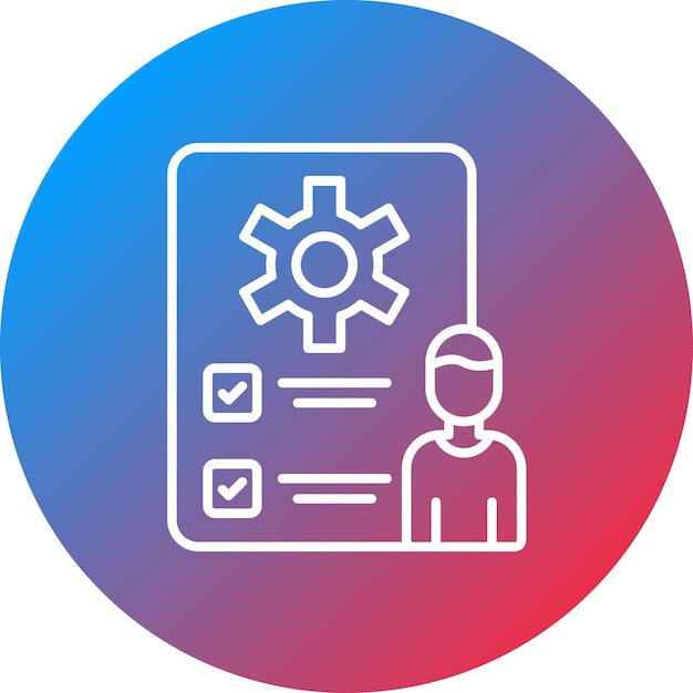 Imagen vectorial de icono de incorporación Se puede usar para UX e UI