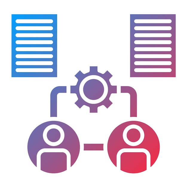 Imagen vectorial de icono de incorporación Puede utilizarse para la formación empresarial