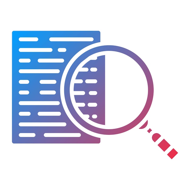La imagen vectorial del icono de información se puede utilizar para Big Data