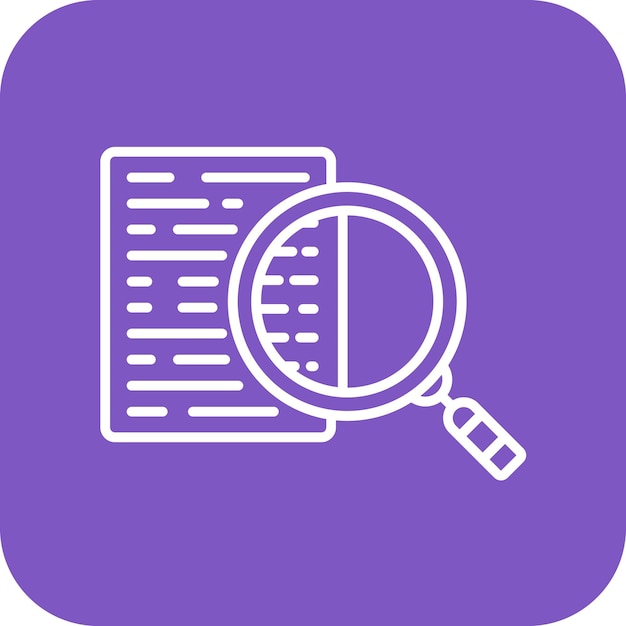 La imagen vectorial del icono de información se puede utilizar para Big Data