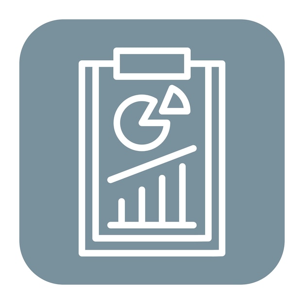 Imagen vectorial del icono del informe de auditoría Puede utilizarse para la auditoría empresarial
