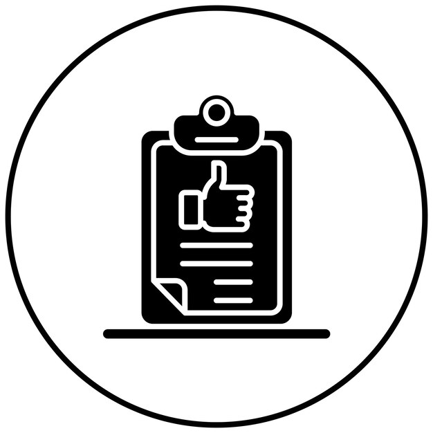 Imagen vectorial del icono del informe de condición Se puede utilizar para la Casa de Subastas