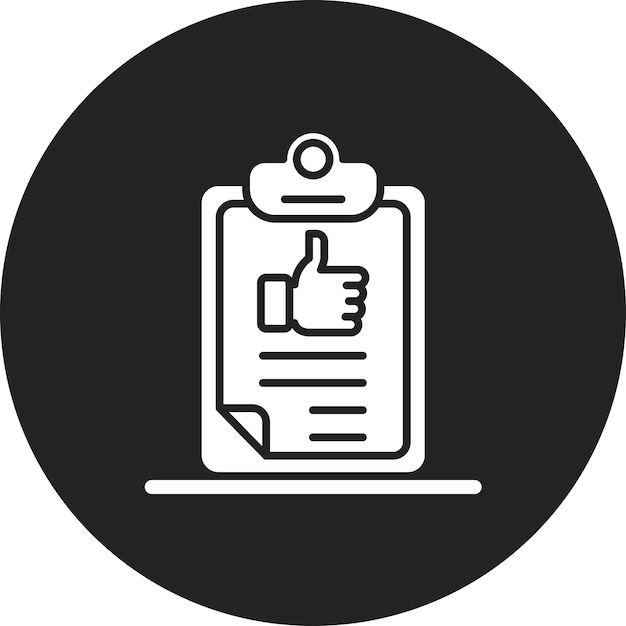 Imagen vectorial del icono del informe de condición Se puede utilizar para la Casa de Subastas