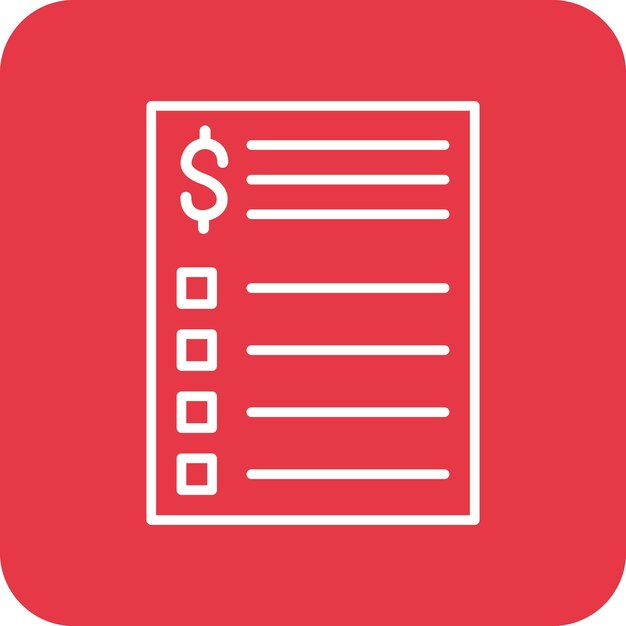 Imagen vectorial del icono del informe empresarial Se puede utilizar para Business