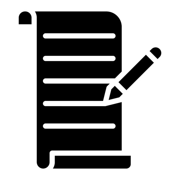 Imagen vectorial del icono del informe de prueba Se puede utilizar para pruebas de software