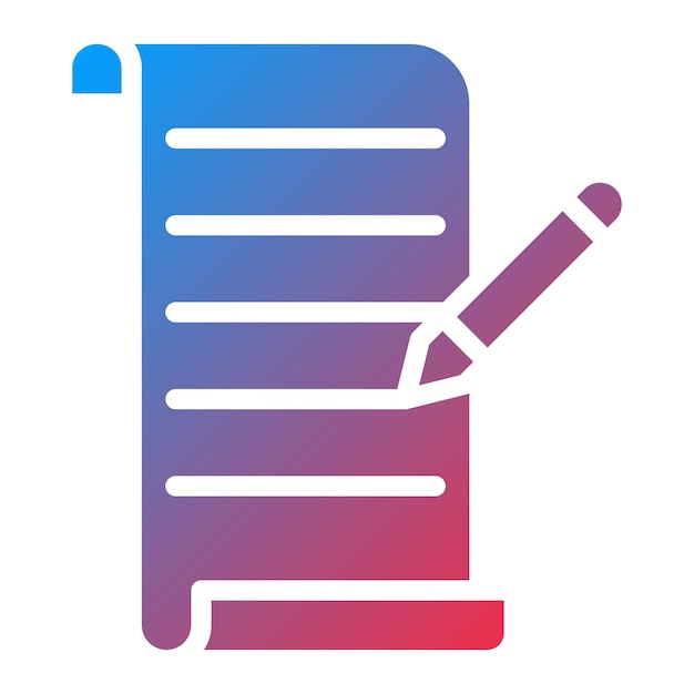 Imagen vectorial del icono del informe de prueba Se puede utilizar para pruebas de software