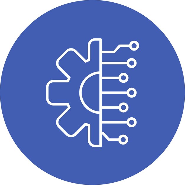 Imagen vectorial de icono de ingeniería de datos Se puede utilizar para Big Data