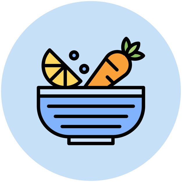 Imagen vectorial del icono de los ingredientes Puede utilizarse para la cosmetología