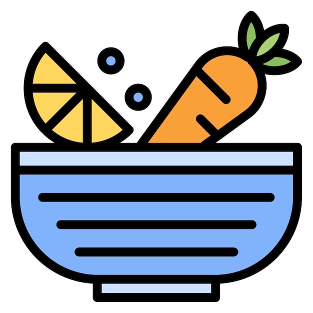 Imagen vectorial del icono de los ingredientes Puede utilizarse para la cosmetología
