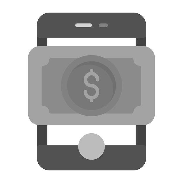 Imagen vectorial de icono de ingresos en línea Se puede utilizar para el marketing digital