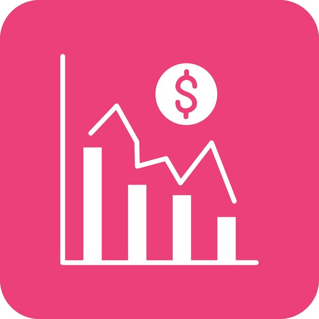 Imagen vectorial del icono de ingresos Se puede utilizar para Finanzas y Dinero