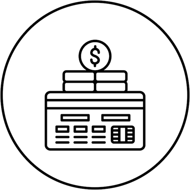 Imagen vectorial del icono de ingresos Puede utilizarse para la economía empresarial