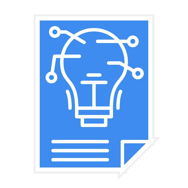 La imagen vectorial del icono de Insight se puede utilizar para Back to School
